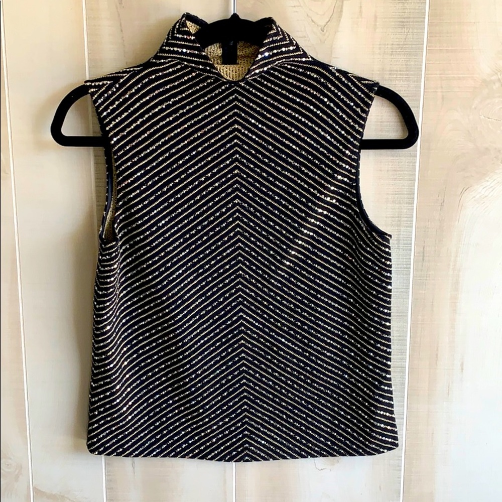 St. John sequence sleeveless top.